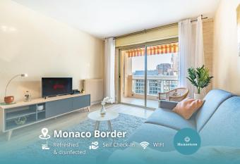 50m from Monaco, Grimaldi Forum, Larvotto Beach has Balcony rooms