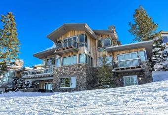 Stunning 6-Bedroom Chalet in Heart of Park City home has rooms with a private hot tub