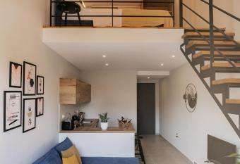 Stylish & elegant loft suite in the city center has Balcony rooms