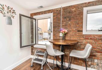 Luxury Design Focused, Detroit Themed Apt Near Downtown In the art District has Balcony rooms