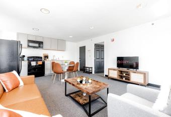 Stylish 1BR CWE condo with parking by CozySuites! has Balcony rooms
