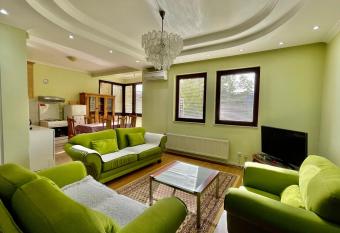 Huge Apartment with a Garden in the City Center has Balcony rooms