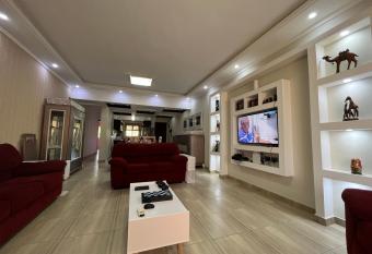 Modern Three bedroom Apartment with Swimming Pool has rooms with a private hot tub