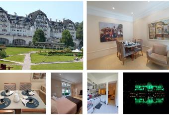 Apto no Pal  cio Quitandinha has Balcony rooms