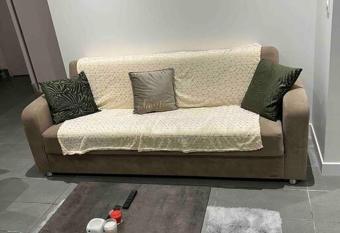 Superbe appartement avec baln  o has rooms with a private hot tub