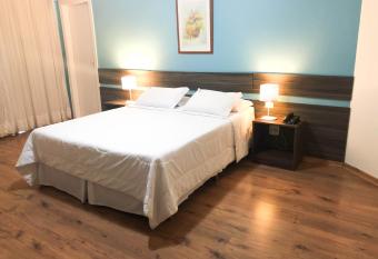 Athos Hotel has rooms with a private hot tub