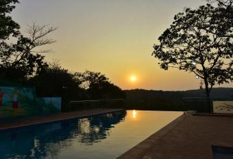 santanas wooden cottages has Balcony rooms