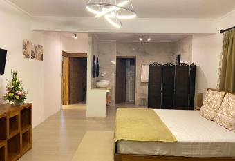 4 bedrooms house with furnished terrace and wifi at Trou d Eau Douce 1 km away from the beach has Balcony rooms