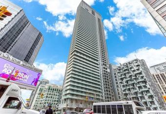 Luxury Condo Prime Location (1 Bedroom+Office) has Balcony rooms