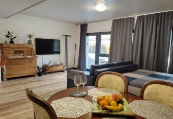 Spacieux studio 38m2 avec sauna has Balcony rooms