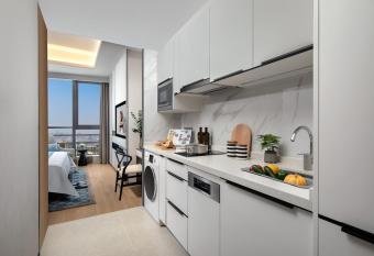 Ascott M-City Foshan has rooms with a private hot tub