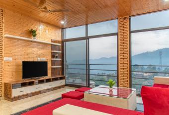Hill View Apartments Kasauli Top Selling has Balcony rooms