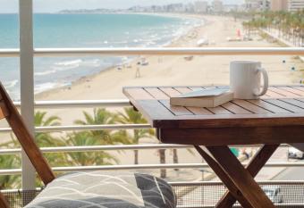  tico en 1   l  nea con impresionantes vistas al mar has Balcony rooms