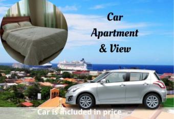 Car and Apartment _AMAZING city/oceanview has Balcony rooms