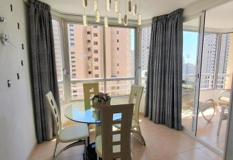 Apartment Glamour Alhambra Rincon de Loix Benidorm-sea view-free parking, Wi-Fi, pool, new air conditioning has Balcony rooms