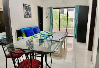 Peaceful Entire 2 BHK Free Wi Fi Parking Kharadi has Smoking/Balcony rooms