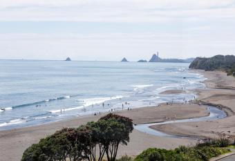 Oakura Beach Front Apartments has Balcony rooms