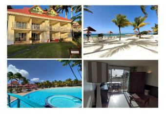 Appartements Pierre et Vacances vue mer Guadeloupe St Anne studios ou T3 has Balcony rooms