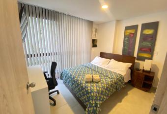 C204- Hermoso apartaestudio amoblado en el sector Portal del Quindio has Balcony rooms