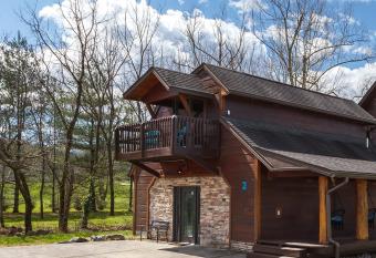 Rustic Modern Smoky Mtn Retreat - Hot Tub - Creek has rooms with a private hot tub