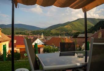 Apartament Panoramic la casa in comuna Rasinari has Balcony rooms