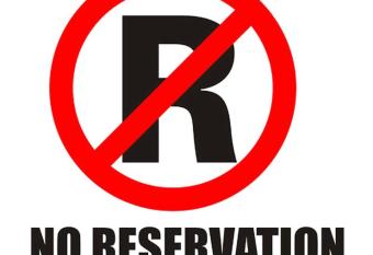 Not taking reservations allows 18 year olds to book a room
