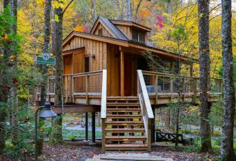 The Magnolia in Treehouse Grove at Norton Creek allows 18 year olds to book a room