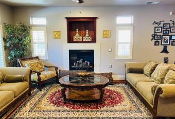 Spacious Master Bedroom with private office allows 18 year olds to book a room