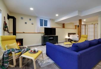 Adorable private suite with indoor fire place has Balcony rooms