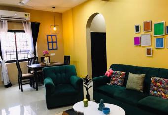 Beachfront 2BHK Villa Candolim- Quirky Stays has Balcony rooms