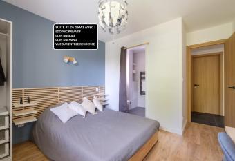 APPART 3 SUITES-CHAQUE SUITE AVEC SDO Wc PRIVATIFS - CUISINE COMMUNE allows 18 year olds to book a room
