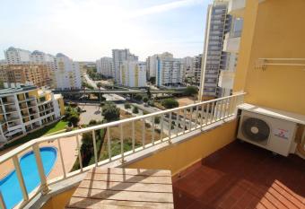 2 bedrooms appartement with city view and balcony at Portimao 2 km away from the beach has Balcony rooms