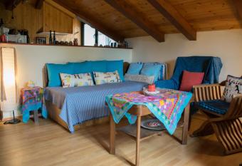 Vasilikos Lovely Woodhouse with Sea view in a Farm has Balcony rooms