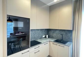 Mano jura 2-Apartments has rooms with a private hot tub