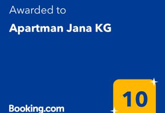 Apartman Jana KG has Balcony rooms