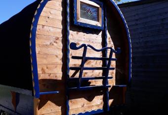 Ruby Romany Style Glamping Wagon allows 18 year olds to book a room
