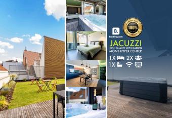 SPA & Garden - Luxury Private Apart  Mons Center has Balcony rooms