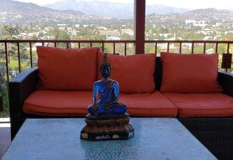 Heated pool House in the hills with great views has rooms with a private hot tub