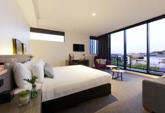 Alpha Mosaic Hotel Fortitude Valley Brisbane has Balcony rooms