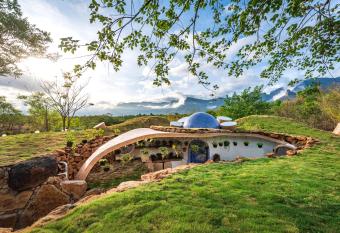 SaffronStays AsanjA Titaly, Murbad - hobbit inspired earth-shelter home with plunge pool allows 18 year olds to book a room