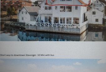Lovely apartment in maritime surroundings near Stavanger allows 18 year olds to book a room