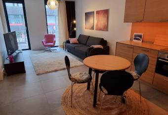 Uusi, avara, saunallinen keskustakaksio allows 18 year olds to book a room