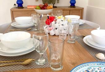 La Perla Blu has rooms with a private hot tub