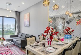 Cozy 2 Bedroom Condo in Masteri Thao Dien, Fully Furnished With Full Amenities has Smoking rooms