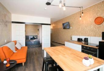 Industrial Warehouse Inspired Apartment has Balcony rooms