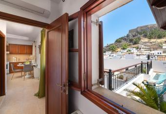 Lindos Luxury Belfry Apartment has Balcony rooms