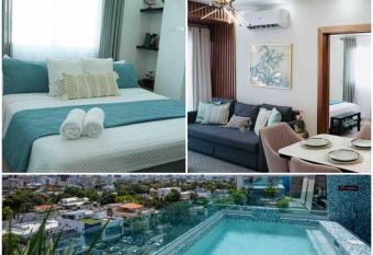 Modern apartment with rooftop pool and nice city views allows 18 year olds to book a room