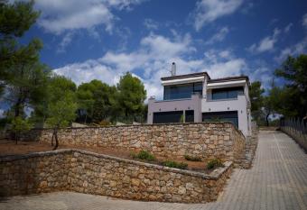 Pines sea view villa 170 sqm in Theologos has Balcony rooms