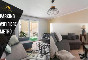 Nice Apartment with Parking balcon Casa Lyon has Balcony rooms