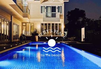 4 Bedroom Beachfront House with Private Pool in Batangas has Balcony rooms